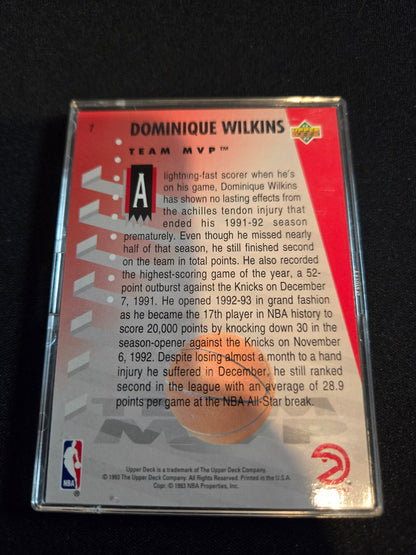 Dominique Wilkins Upper Deck Team MVP Hologram #7