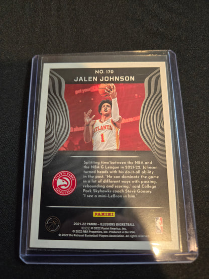 Jalen Johnson Panini Illusions Rookie #170