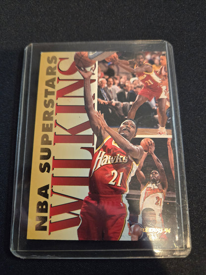 Dominique Wilkins Fleer NBA Superstars 20 of 20