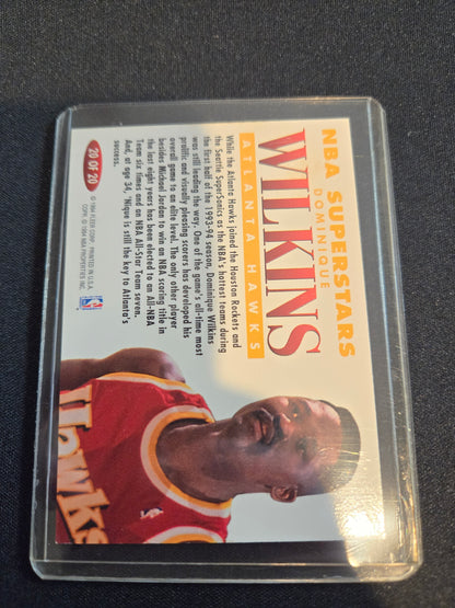 Dominique Wilkins Fleer NBA Superstars 20 of 20