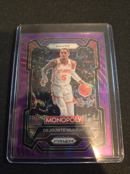 Dejounte Murray Monopoly Prizm (Purple) #5