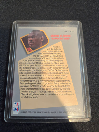 Mookie Blaylock Fleer Total D 13 of 15