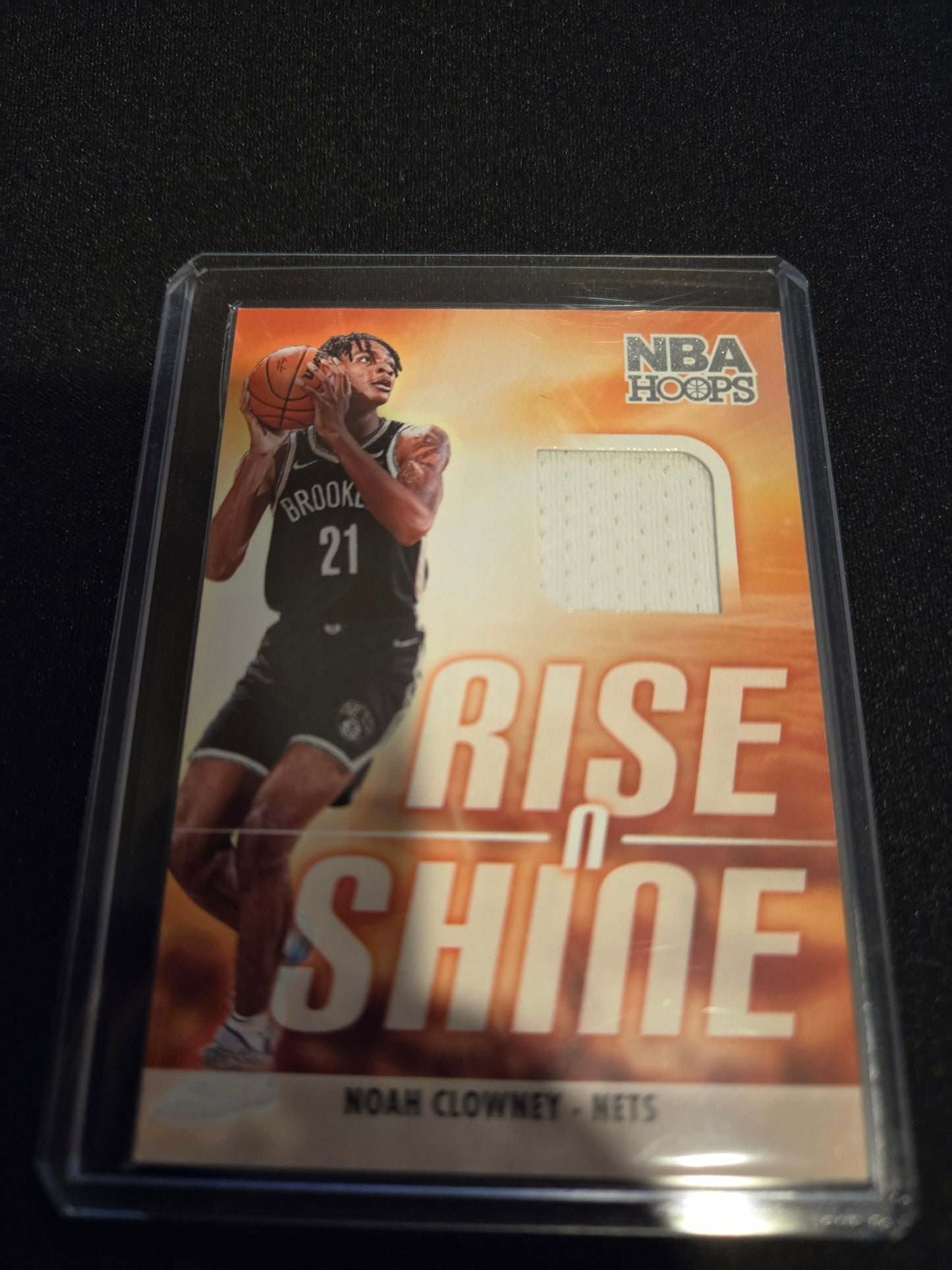 Noah Clowney Panini Rise N Shine Patch RS-CLY