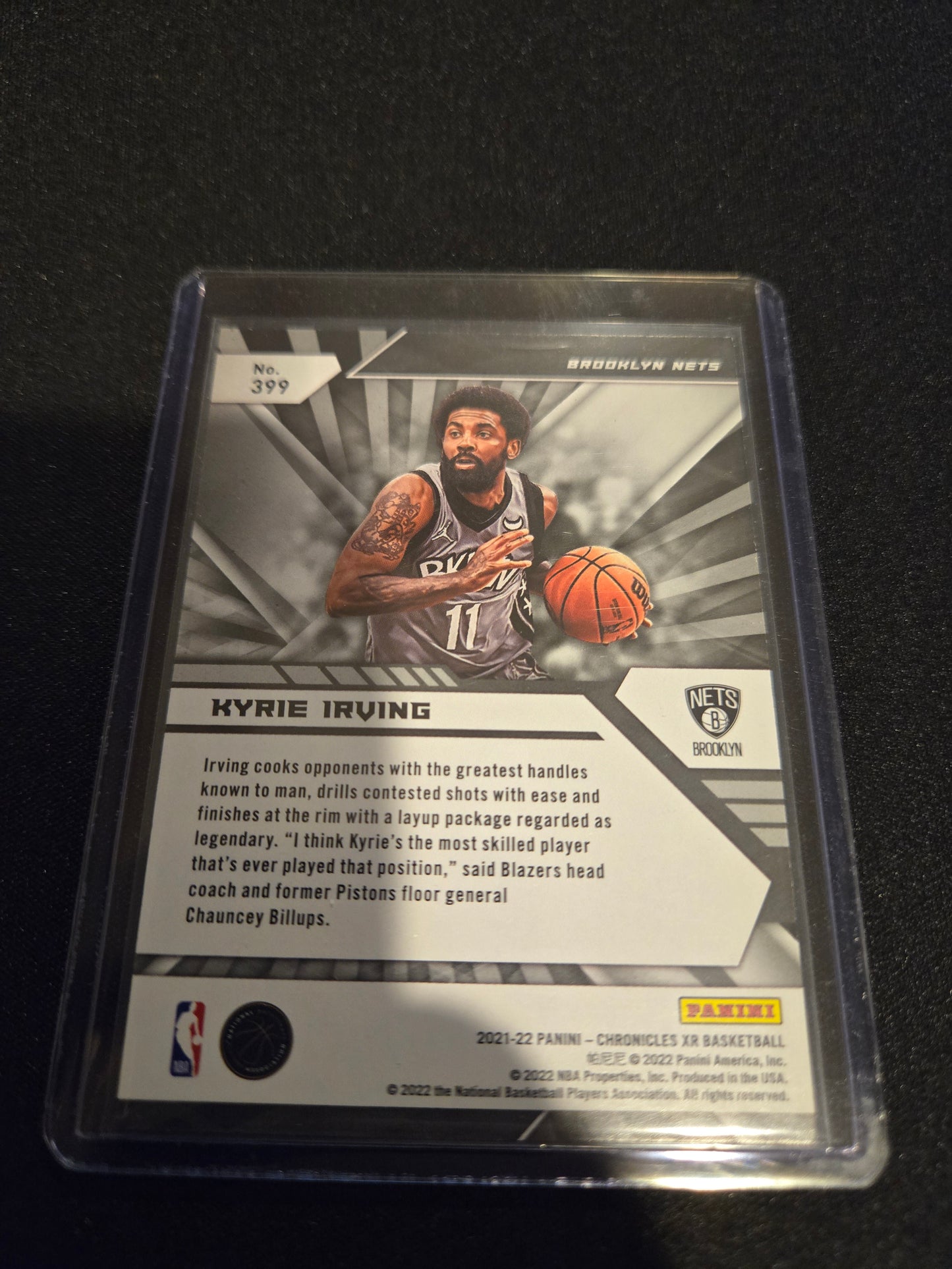 Kyrie Irving Panini Chronicles XR #399