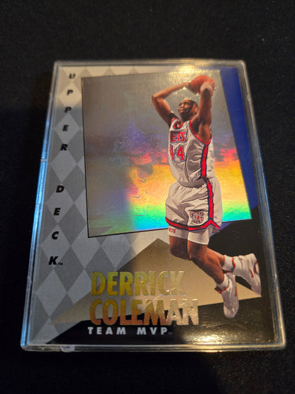 Derrick Coleman Upper Deck Team MVP #17