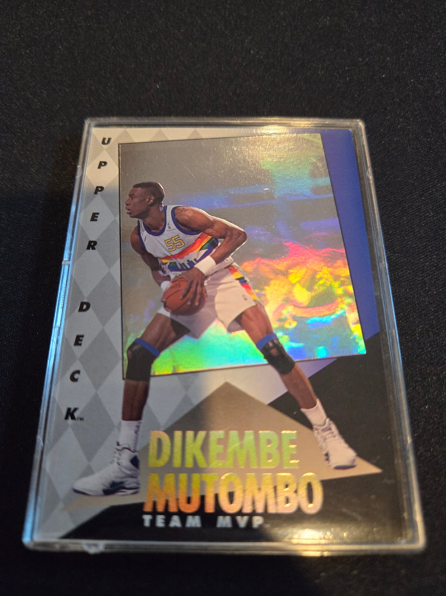 Dikembe Mutombo Upper Deck Team MVP Hologram #7