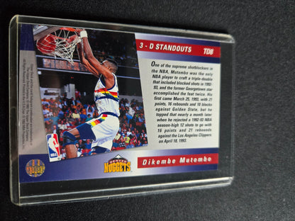 Dikembe Mutombo Upper Deck 3-D Standouts TD8