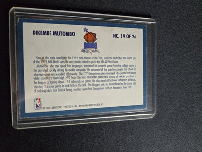 Dikembe Mutombo Fleer All-Star 19 of 24