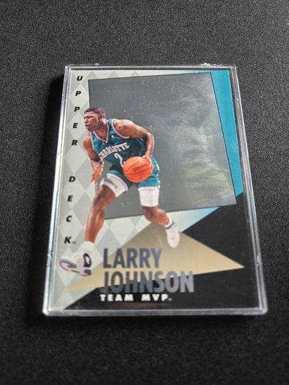 Larry Johnson Upper Deck Team MVP Hologram #3