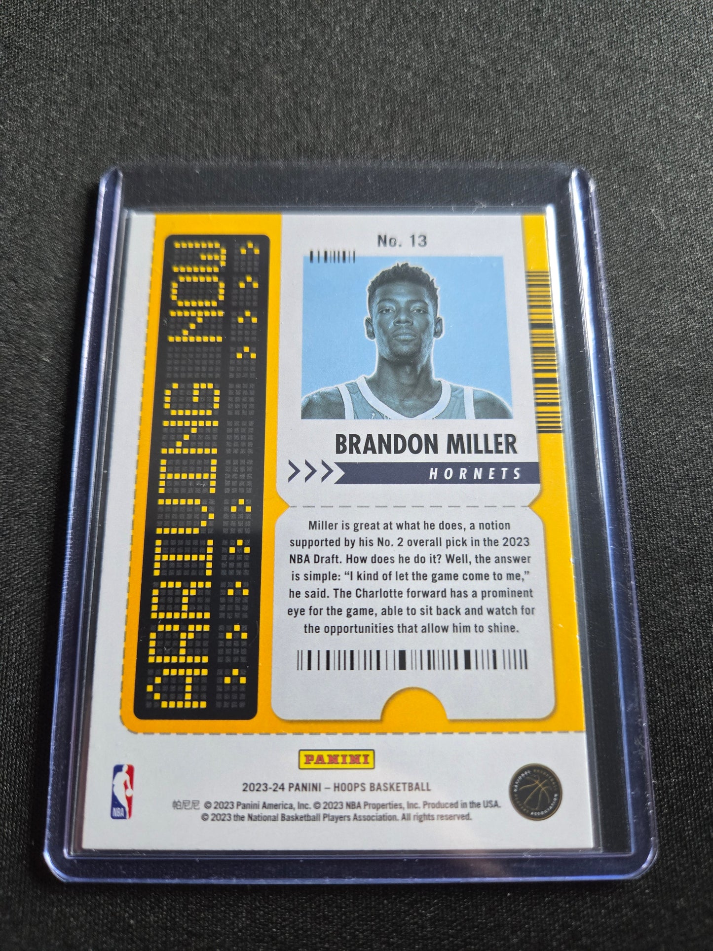 Brandon Miller NBA Hoops Arriving Now #13