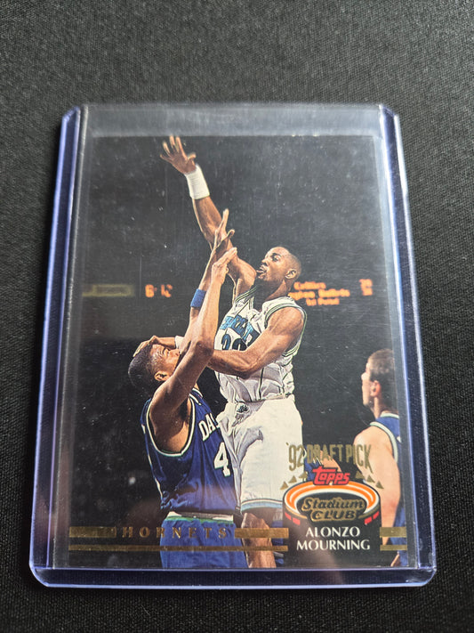 Alonzo Mourning Topps Stadium Club Rookie #297