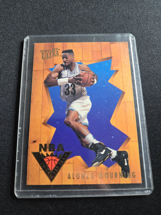 Alonzo Mourning Fleer Ultra All-Rookie 1st Team 4 of 5