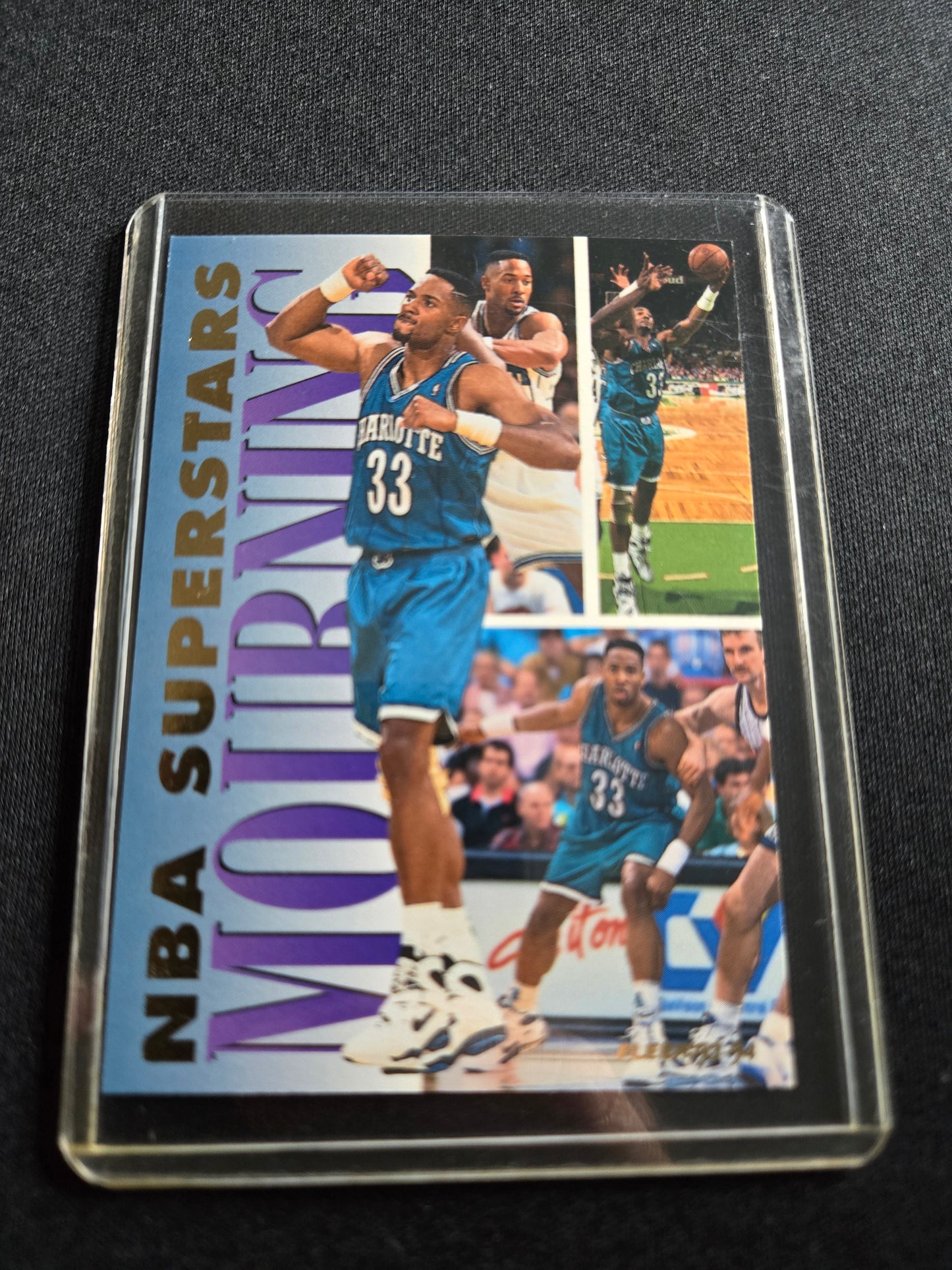 Alonzo Mourning Fleer NBA Superstars 13 of 20