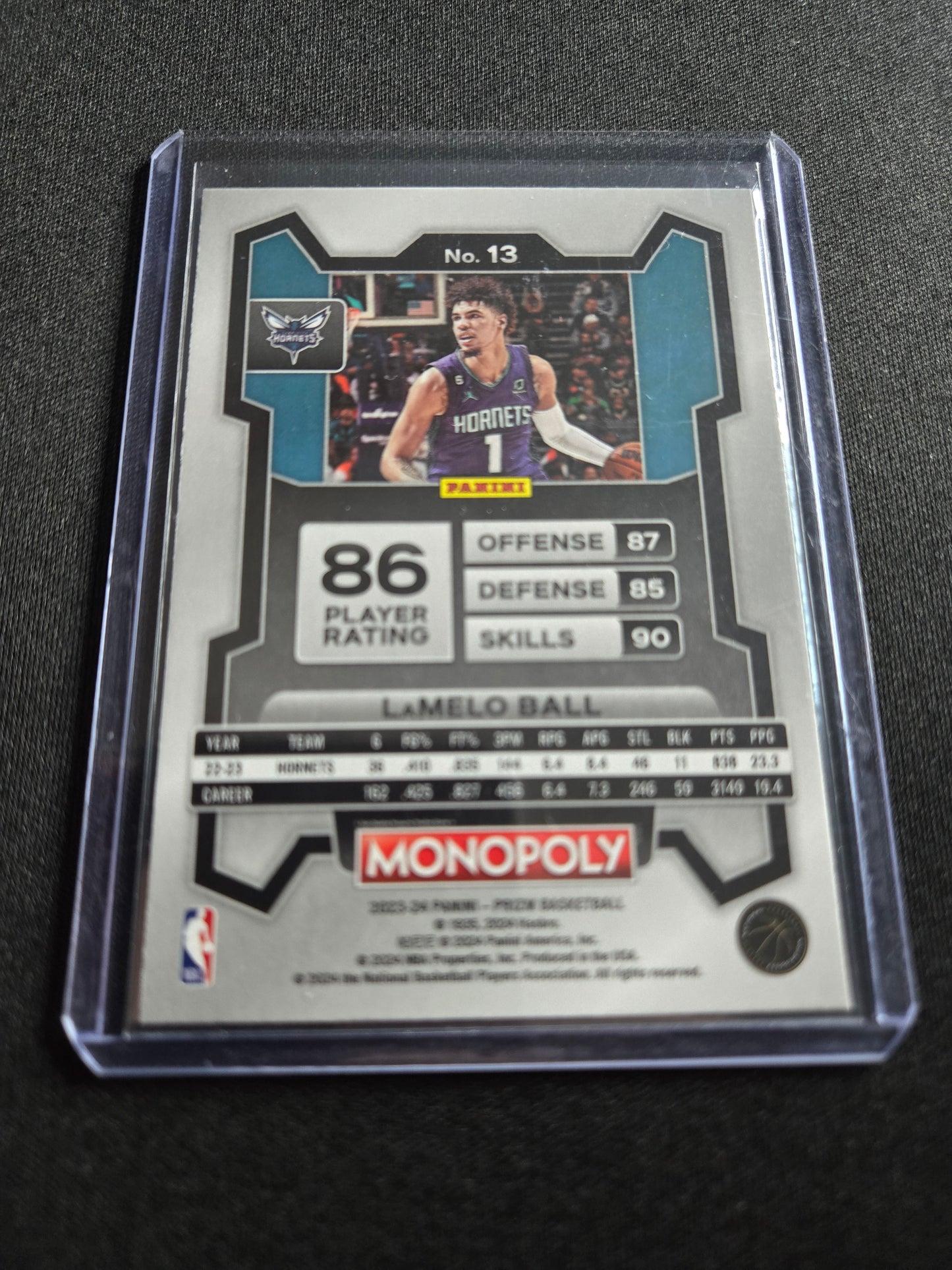 LaMelo Ball Monopoly Prizm #13