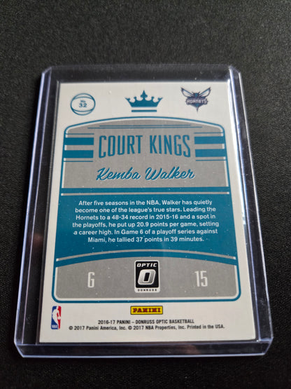 Kemba Walker Donruss Optic Court Kings #32