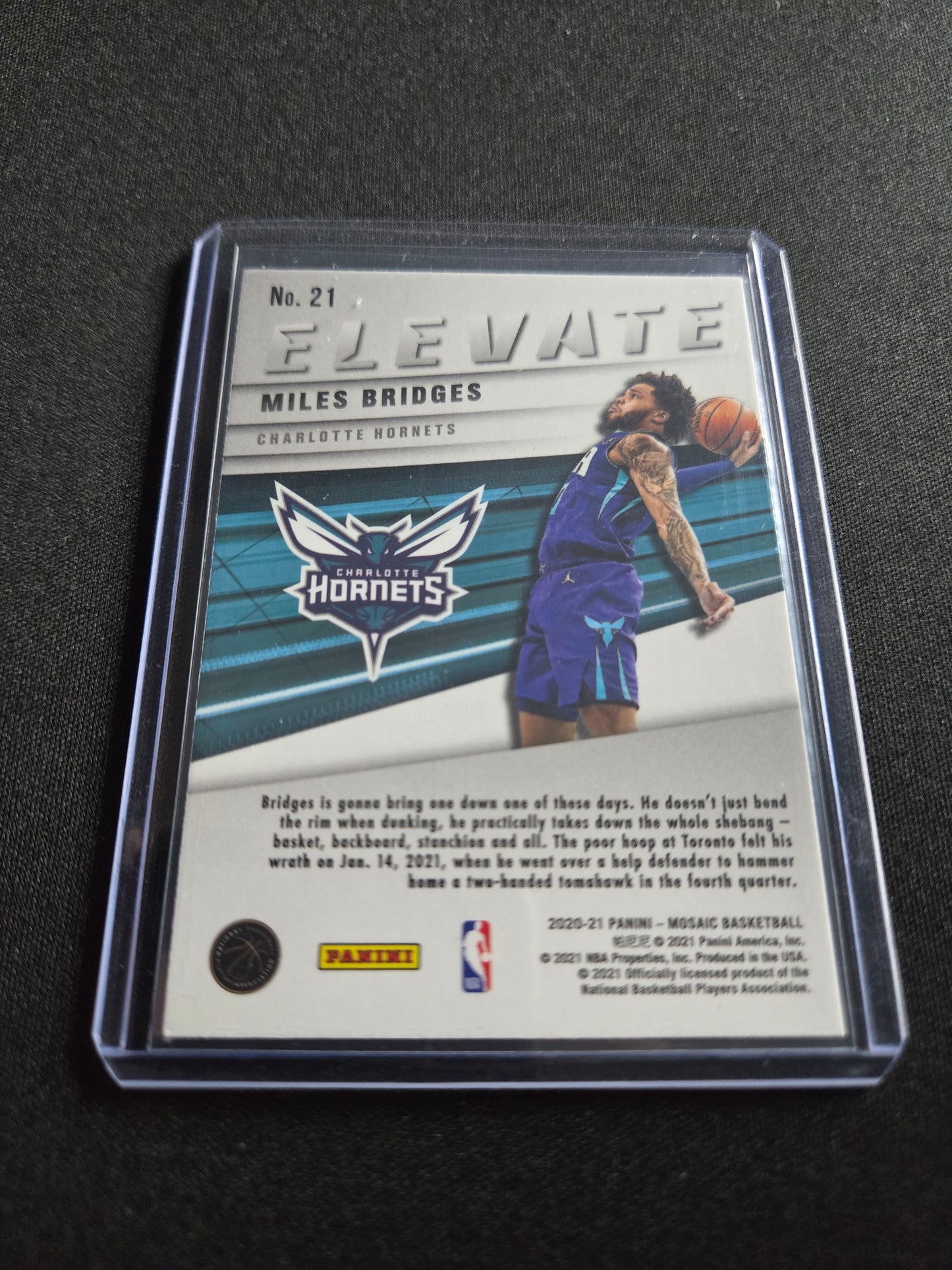 Miles Bridges Panini Mosaic Elevate #21