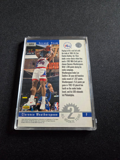 Clarence Weatherspoon Upper Deck All-Rookie Team AR9