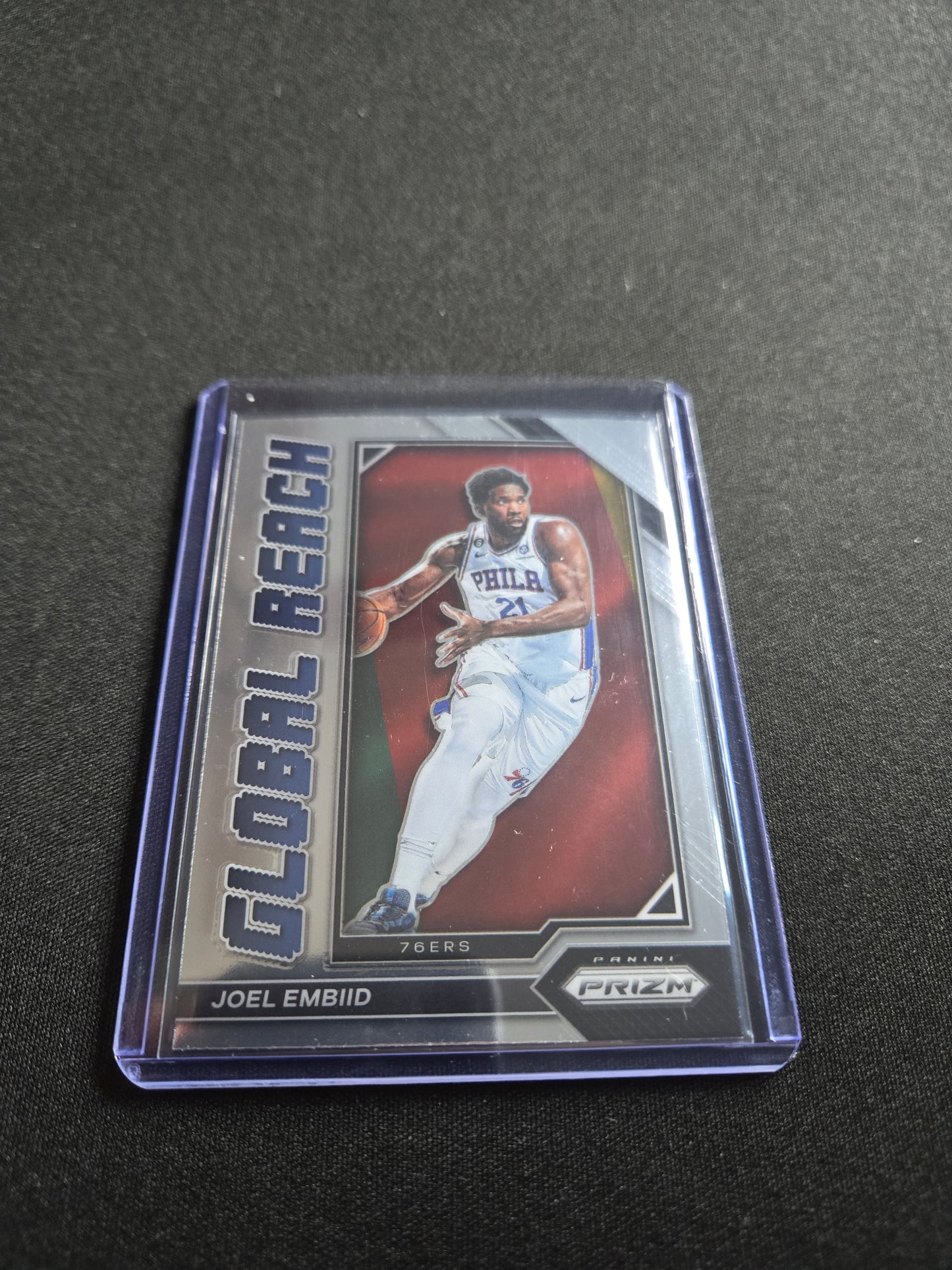 Joel Embiid Panini Prizm Global Reach #7