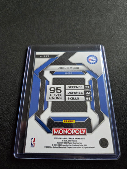 Joel Embiid Monopoly Prizm PS7