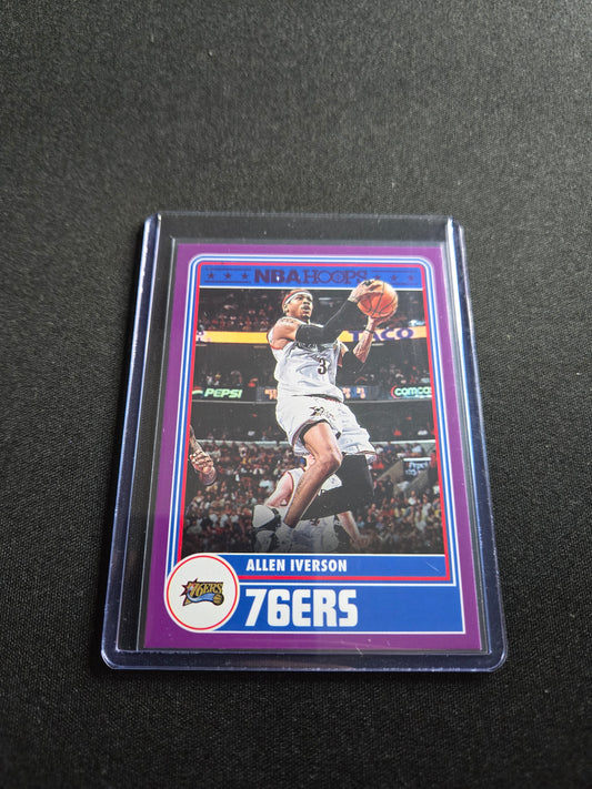 Allen Iverson NBA Hoops #296 (Purple)