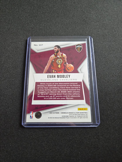 Evan Mobley Panini Chronicles Rookies and Stars Rookie #117