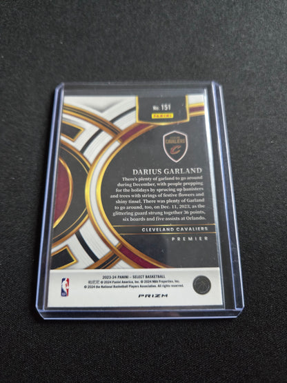 Darius Garland Panini Select (Blue Prizm) #151