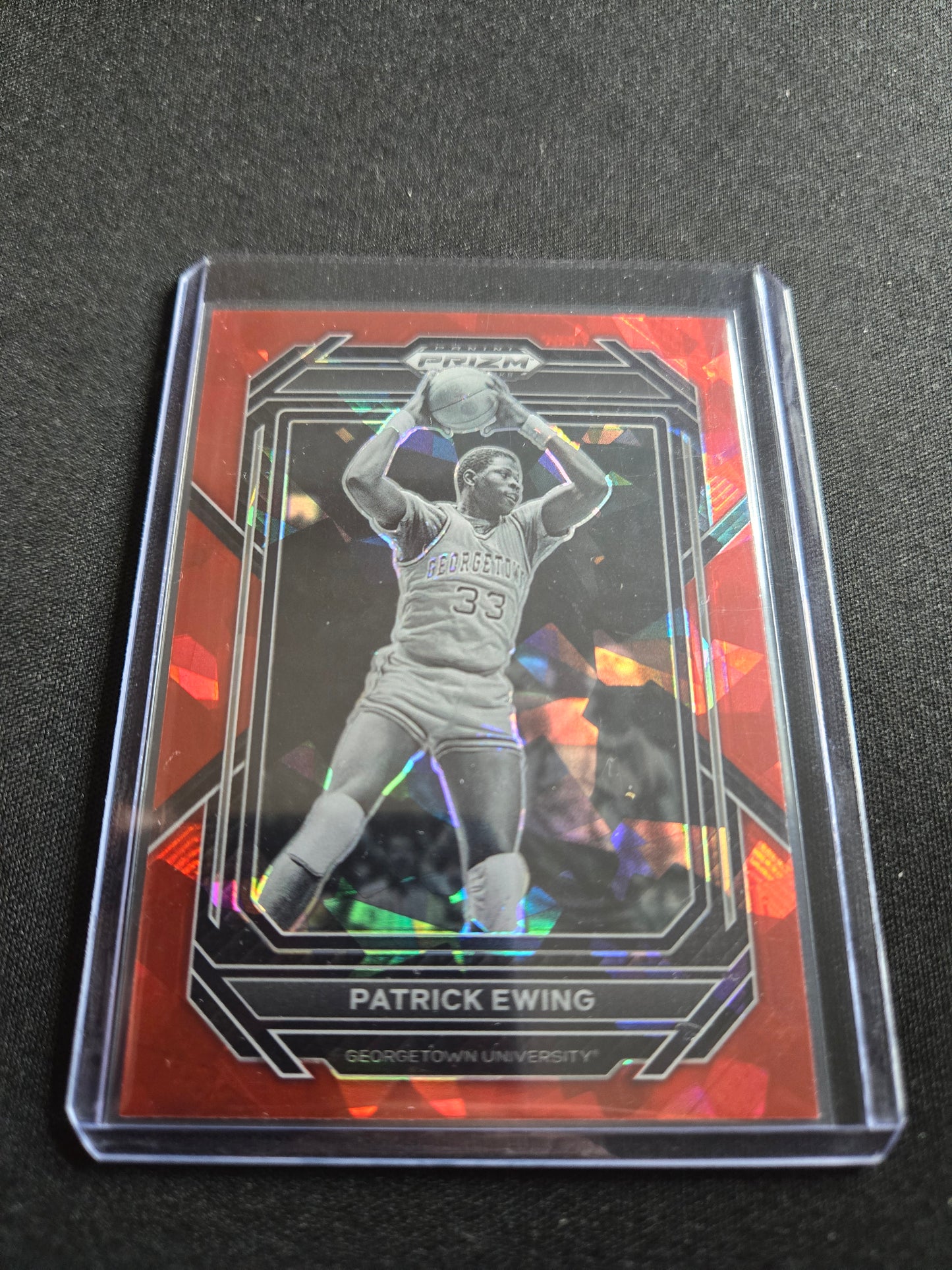 Patrick Ewing Panini Prizm (Red Ice) #96