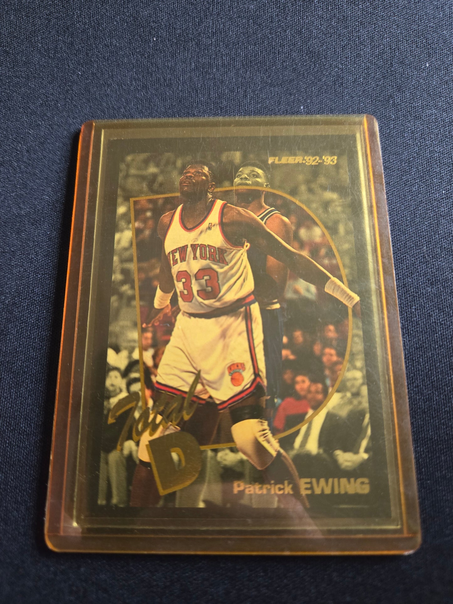 Patrick Ewing Fleer Total D 7 of 15