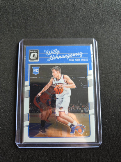 Willy Hernangomez Donruss Optic Rookie #197