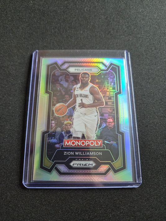 Zion Williamson Panini Prizm (Silver) #55