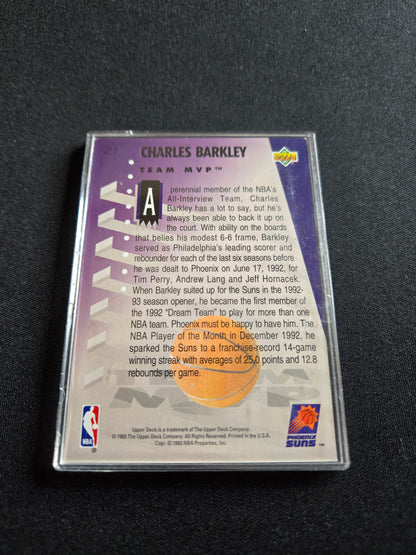 Charles Barkley Upper Deck Team MVP Hologram #21