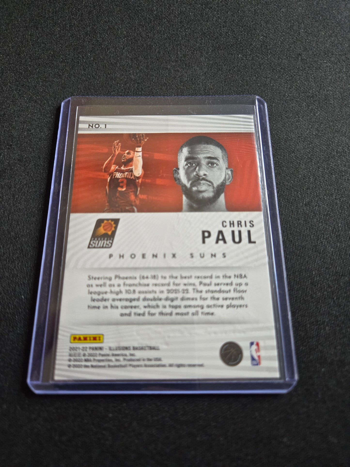 Chris Paul Panini Illusions Intriguing Players (Emerald) #1