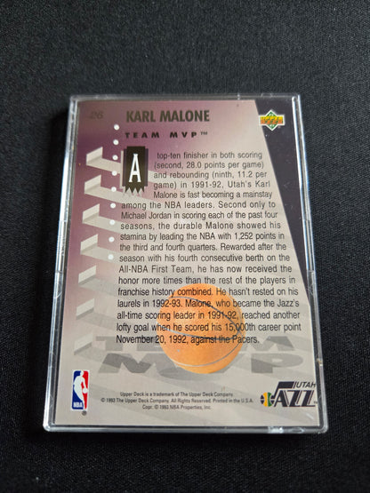 Karl Malone Upper Deck Team MVP Hologram #26