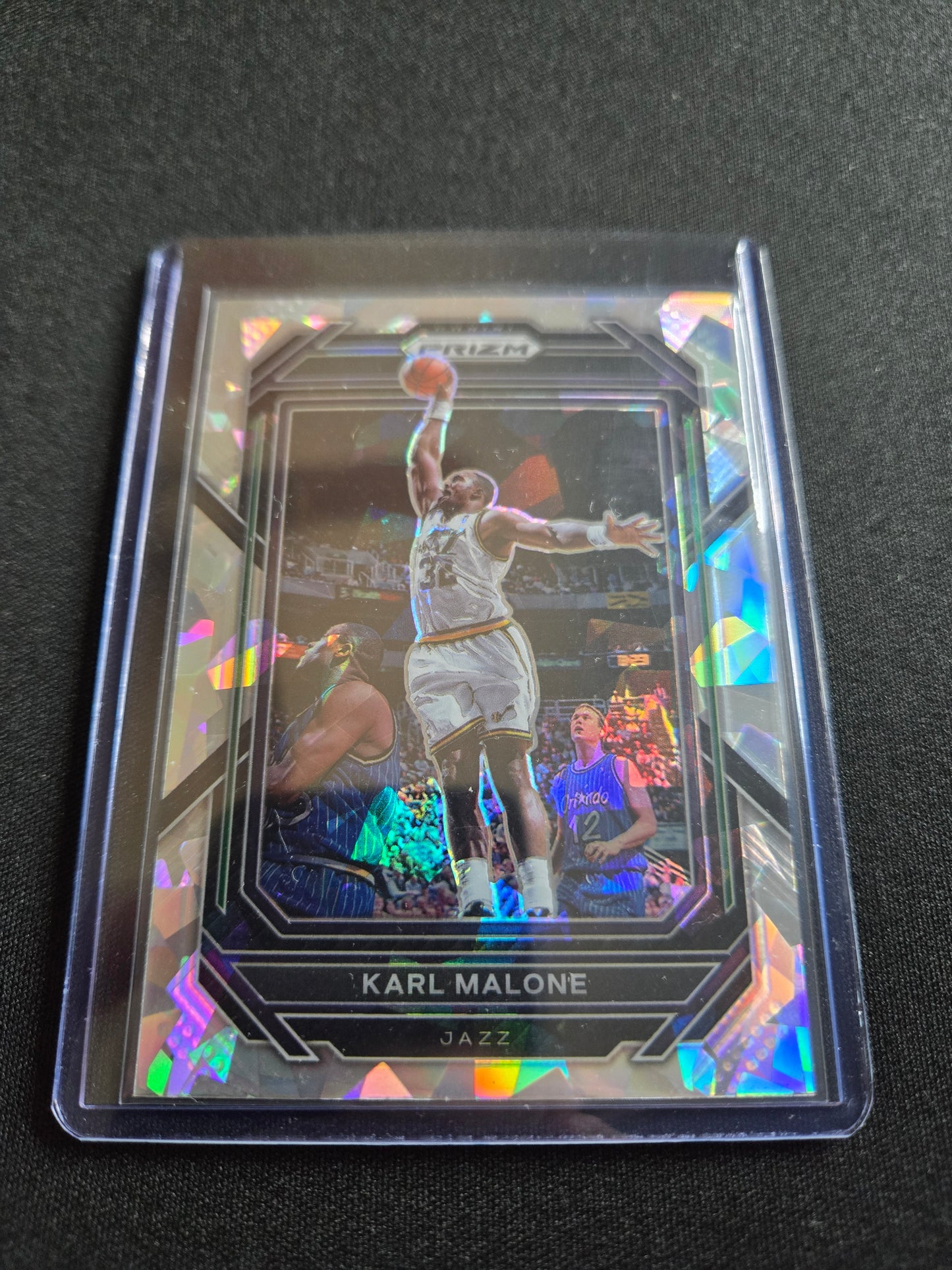 Karl Malone Panini Prizm (Ice) #284