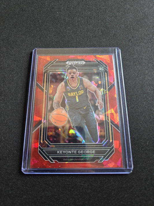 Keyonte George Panini Prizm Rookie (Red Ice) #47