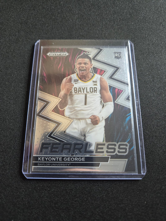 Keyonte George Panini Prizm Fearless Rookie #14