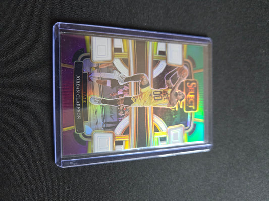 Jordan Clarkson Panini Select (Green White Purple) #33