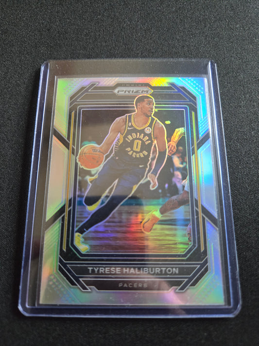 Tyrese Haliburton Panini Prizm (Silver) #93