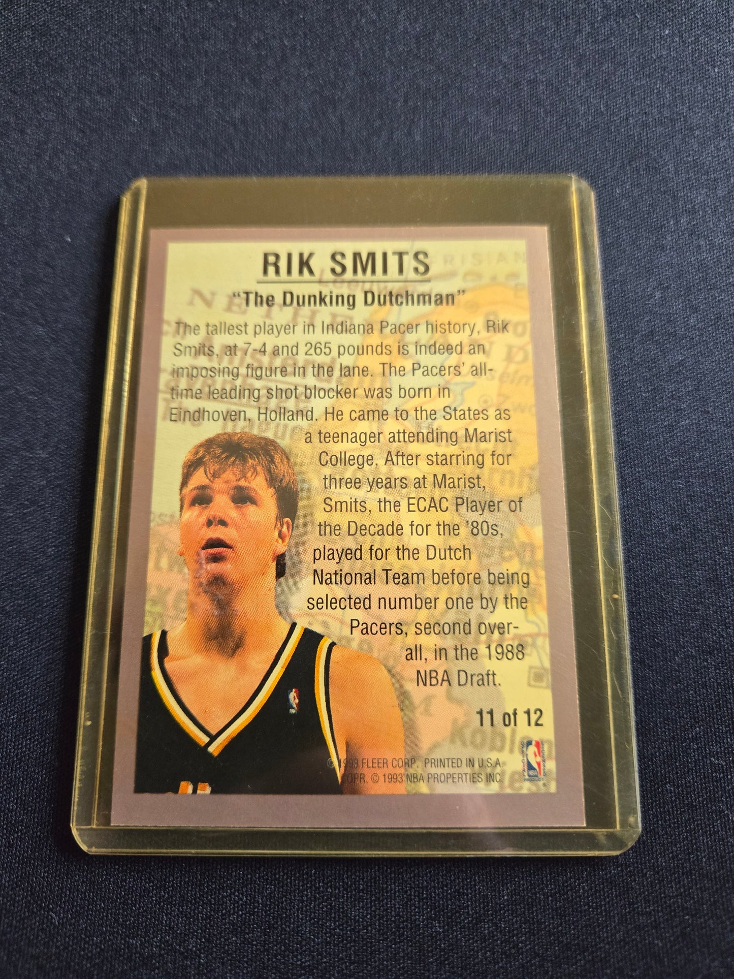 Rik Smits Fleer The Dunking Dutchman 11 of 12