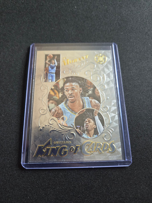 JA Morant Donruss Panini Illusions King of Cards #17