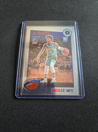 JA Morant Donruss NBA Hoops Tribute Rookie #297