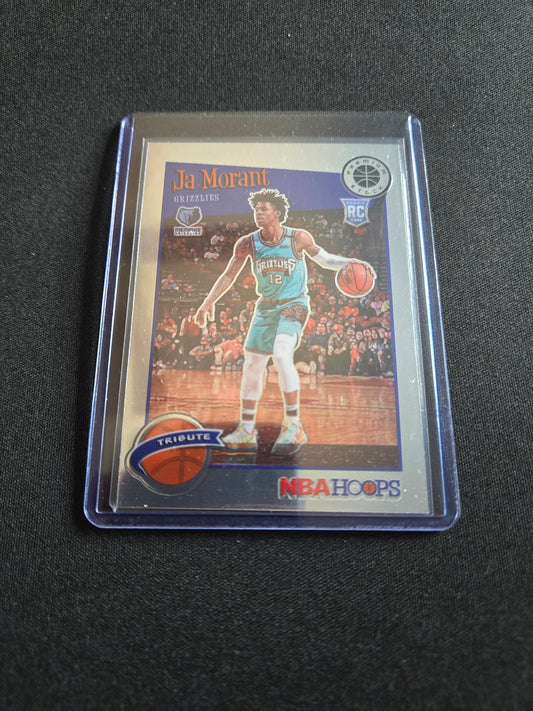 JA Morant Donruss NBA Hoops Tribute Rookie #297