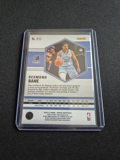 Desmond Bane Panini Mosaic Rookie #211