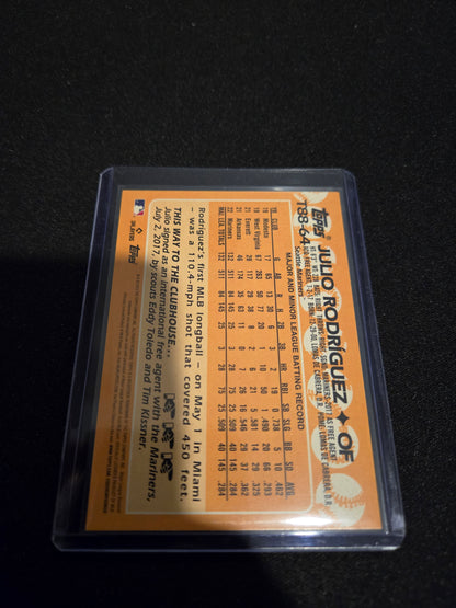 Julio Rodriguez Topps 35th Anniversary T88-64