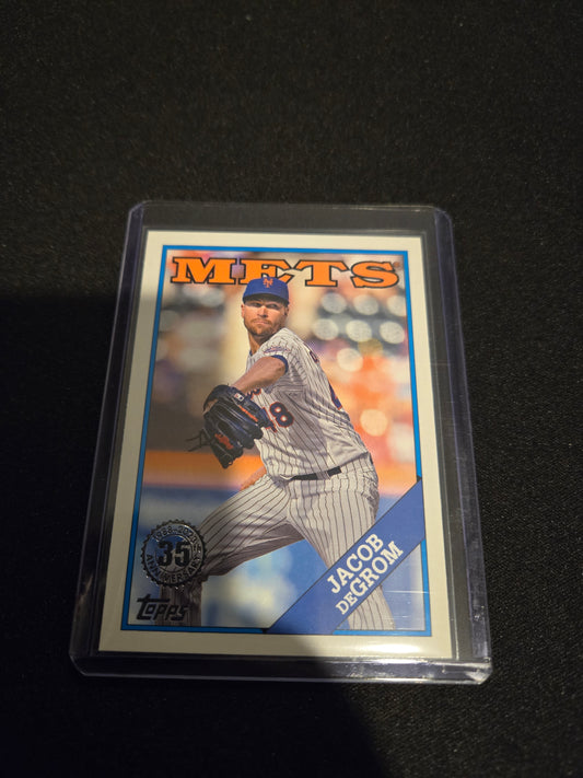 Jacob DeGrom Topps 35th Anniversary T88-54