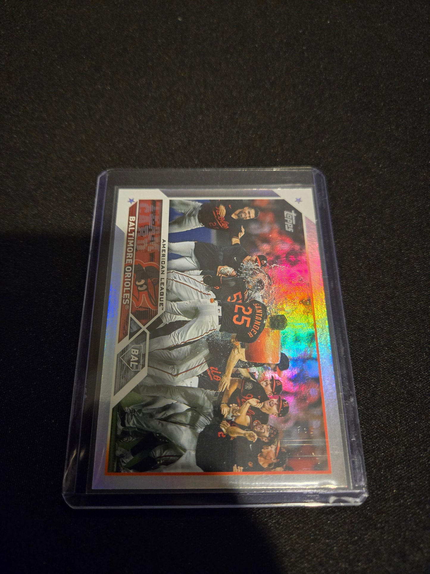 Baltimore Orioles Topps #112 (Rainbow)