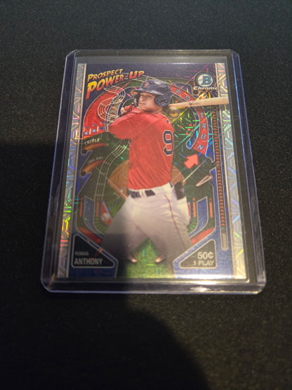 Roman Anthony Bowman Chrome Prospect Power Up PP-13 (Mojo)