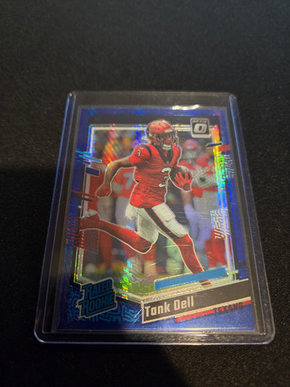 Tank Dell Donruss Optic Rookie (Blue Hyper) #245