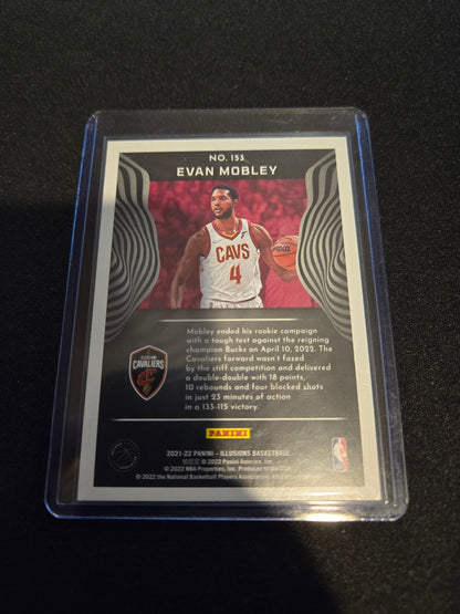 Evan Mobley Panini Illusions Rookie (Bronze) #153