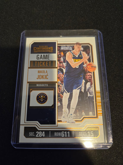 Nikola Jokic Panini Contenders Game Ticket (Bronze) #1